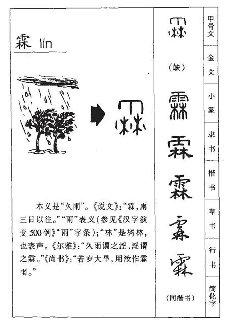 霖 名字|霖字的含义和寓意